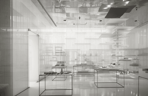 A Great Wall Ceramics showroom display